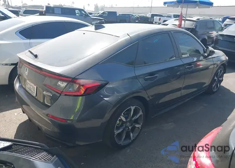 2025 Honda Civic Hybrid Sport Touring z USA, uszkodzony, nr VIN 19XFL4H95SE010058